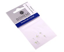 Bohemia Professional Стразы для ногтей, салатовый, 12 шт. 1274-73547