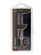 Frau Finger Ножницы маникюрные для ногтей изогнутые / Premium PS 29, матовые, ручная заточка, 9,5 см 27792-73312