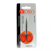 YOKO Ножницы маникюрные для кутикулы / SN 019, изогнутые, ручная заточка, 95 мм 18130-19526