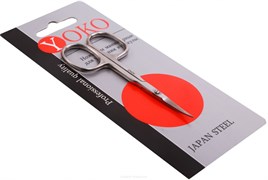 YOKO Ножницы маникюрные для кутикулы / SN-016, изогнутые, 95 мм 8140-1006