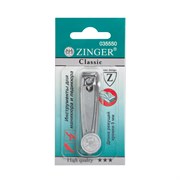 Zinger Книпсер для ногтей малый с пилкой / Classic SLN 602-F, 9 мм 3795-64906