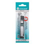 Zinger Книпсер для ногтей большой в контейнере / Classic SLN-604-С4 black box, 13 мм 2834-64922