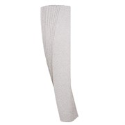NailPro Сменные файлы для маникюра и педикюра на вспенке / White, лодка, 80 грит, 10 шт. 22897-64244
