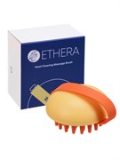 ETHERA Массажная силиконовая щётка для мытья головы, желтый 25242-72955