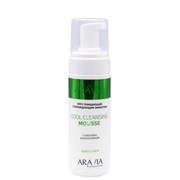 Aravia Мусс очищающий с охлаждающим эффектом с алоэ вера и аллантоином / Cool Cleansing Mousse, 160 мл 24182-65850