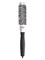 Olivia Garden Термобрашинг для укладки волос / Essential Blowout Classic Nylon Bristles Silver, 25 мм, серебристо-черный 10459-11670 - фото 14784168